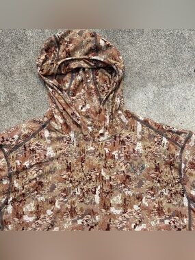 FORLOH  Insect Shield Marshfield Camo Perfomance Hoodie Mens XXXL 3XL